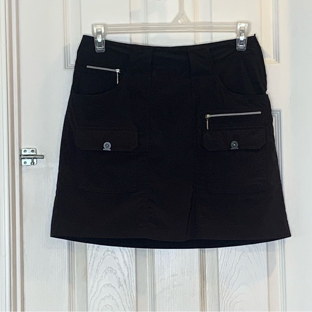 Jamie Sadock Black Golf Skort Size 8 - Picture 8 of 9